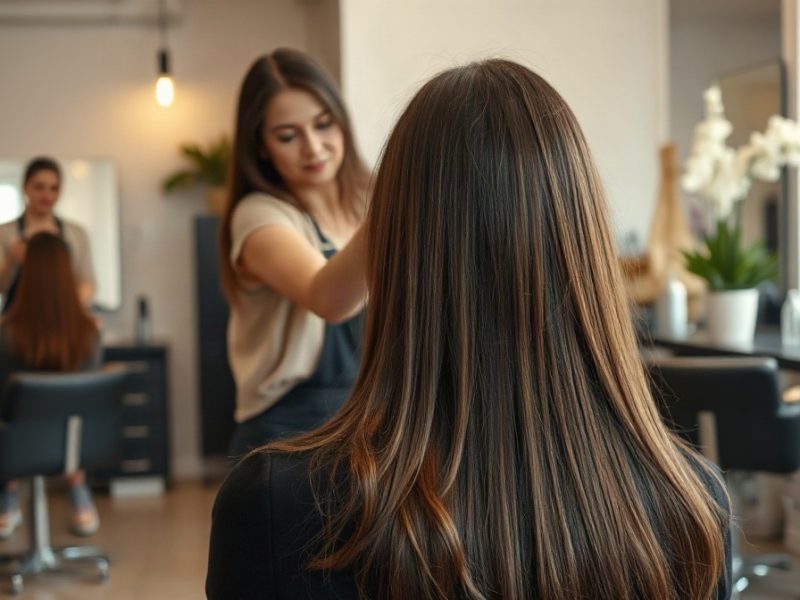 Balayage sur cheveux noirs : les techniques et couleurs qui subliment