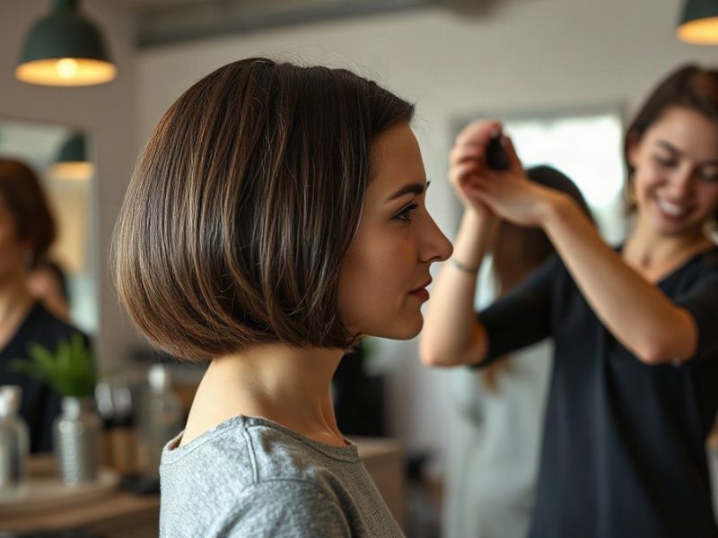 Coupe carré boule nuque courte : à qui va cette coupe et comment la porter